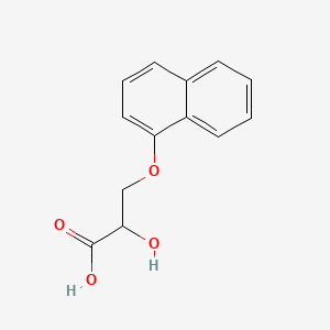 3-(1-Naphthoxy)lactic acid