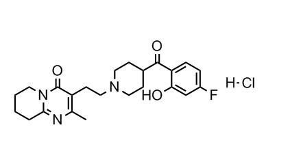 3-[2-[4-(4-fluoro-2-hydroxybenzoyl)piperidin-1-yl]ethyl]-2-methyl-6,7,8,9-tetrahydro-4H-pyrido[1,2-a]pyrimidin-4-one hydrochloride