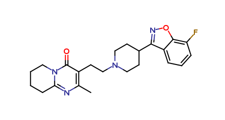 3-(2-(4-(7-fluorobenzo[d]isoxazol-3-yl)piperidin-1-yl)ethyl)2-methyl-6,7,8,9-tetrahydro-4H-pyrido[1,