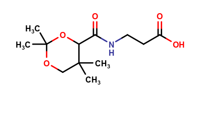 3-(2,2,5,5-Tetramethyl-1,3-dioxane-4-carboxamido)propanoic Acid