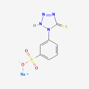 3-(2,5-Dihydro-5-thioxo-1H-tetrazol-1-yl)-benzenesulfonic Acid Sodium Salt