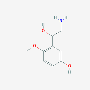 3-(2-amino-1-hydroxyethyl)-4-methoxyphenol