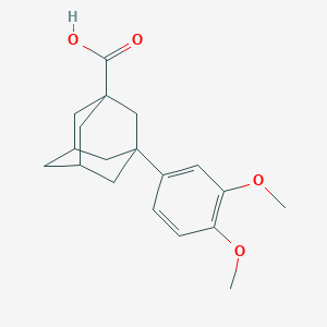 3-(3,4-Dimethoxyphenyl)adamantane-1-carboxylic acid