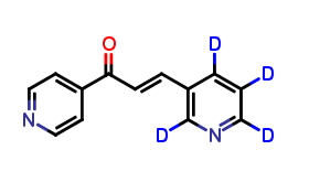 3-(3-Pyridinyl)-1-(4-pyridinyl)-2-propene-1-one-d4