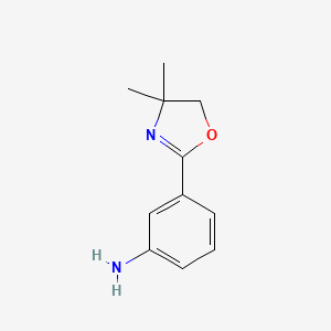 3-(4,5-Dihydro-4,4-dimethyloxazol-2-yl)benzenamine