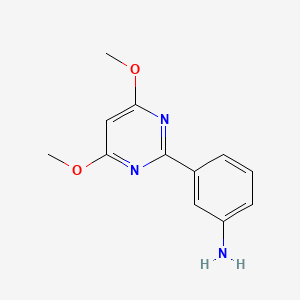 3-(4,6-Dimethoxypyrimidin-2-yl)aniline