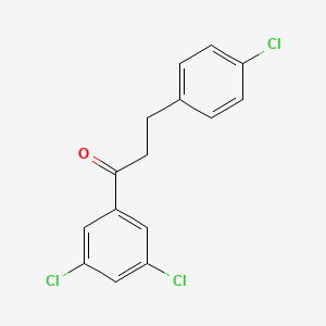 3-(4-Chlorophenyl)-3',5'-dichloropropiophenone
