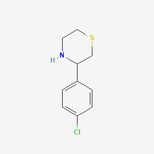 3-(4-Chlorophenyl)thiomorpholine