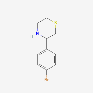 3-(4-bromophenyl)thiomorpholine