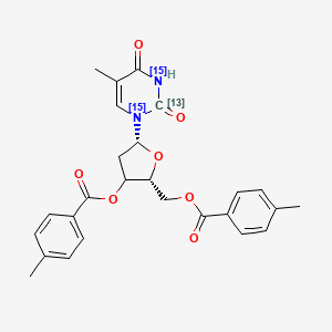 3',5'-Di-p-toluate Thymidine-13C,15N2