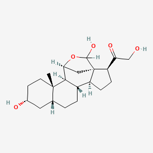 3α,5β-Tetrahydroaldosterone-[d6] (Solution)