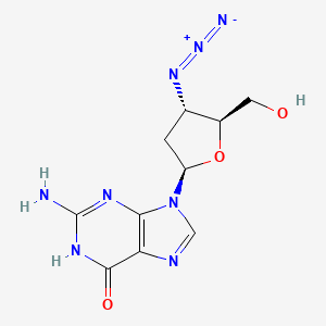 3'-Azido-2',3'-dideoxyguanosine
