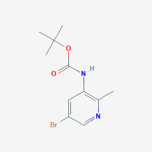 3-(BOC-Amino)-5-bromopicoline