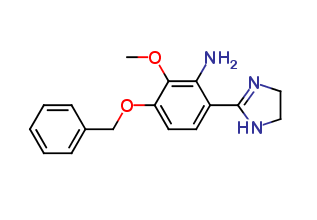 3-(Benzyloxy)-6-(4,5-dihydro-1H-imidazol-2-yl)-2-methoxyaniline
