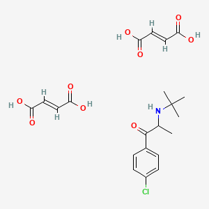 3'-Dechloro-4'-chloro Bupropion Fumarate