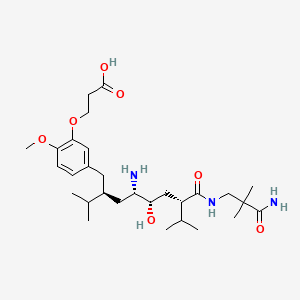 3'-Desmethoxy Aliskiren 3'-Carboxylic Acid