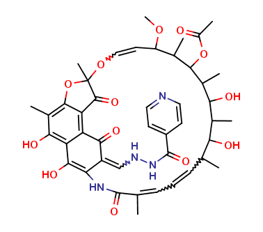 3-(Isonicotinoylhydrazonomethyl) Rifamycin