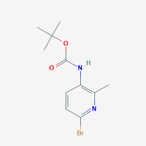 3-(N-BOC-Amino)-6-bromopicoline