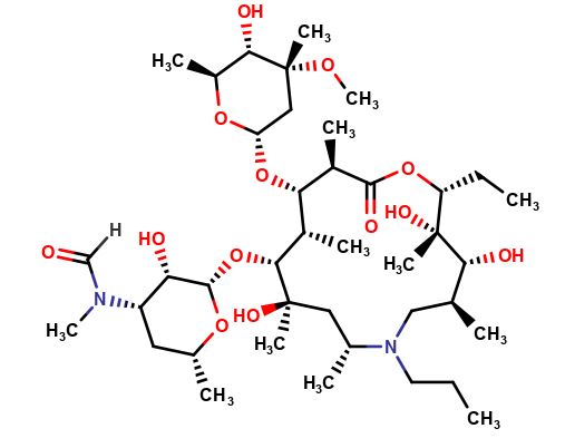 3'-N-demrthyl-3'-N-formylgamithromycin