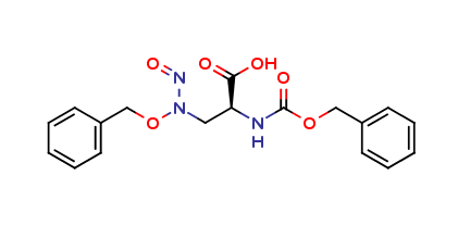 3-[Nitroso(benzyloxy)amino]-N-[(benzyloxy)carbonyl]-L-alanine