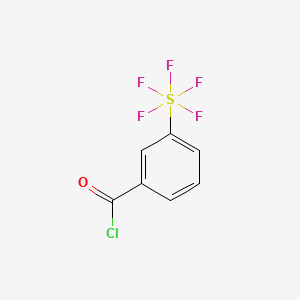 3-(Pentafluorosulfur)benzoyl chloride