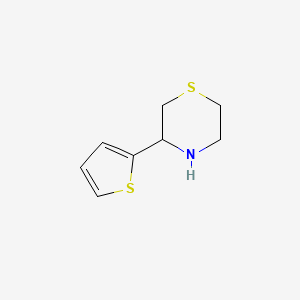 3-(Thiophen-2-yl)thiomorpholine