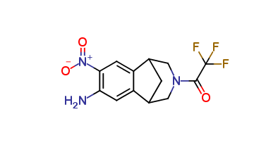 3-(Trifluoroacetyl)-8-nitro-2,3,4,5-Tetrahydro-1,5-methano-1H-3-benzazepine-7-amine