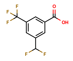 3-(difluoromethyl)-5-(trifluoromethyl)benzoic acid