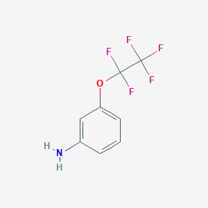 3-(pentafluoroethoxy)aniline