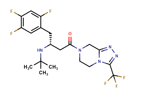 3-(tert-butylamino) Sitagliptin