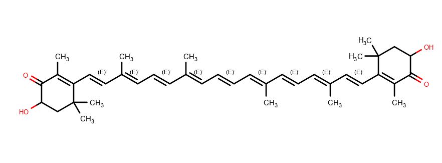 3,3′-Dihydroxy-beta,beta-carotene-4,4′-dione