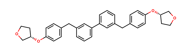 3,3'-bis(4-(((S)-tetrahydrofuran-3-yl)oxy)benzyl)-1,1'-biphenyl