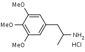 3,4,5-Trimethoxyamphetamine HCl