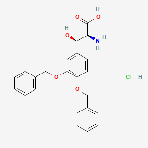 3,4-Di-O-benzyl DL-threo-Droxidopa Hydrochloride