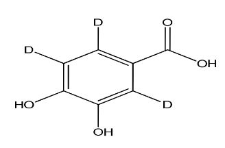 3,4-Dihydroxybenzoic acid-d3