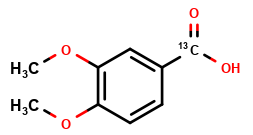3,4-Dimethoxy[7-13C]-benzoic Acid