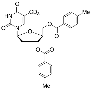 3’5’-Di-toluoyl-L-thymidine-d3 (α/β mixture)