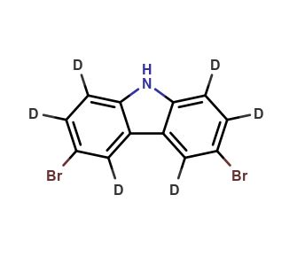3,6-dibromo-9H-carbazole-D6