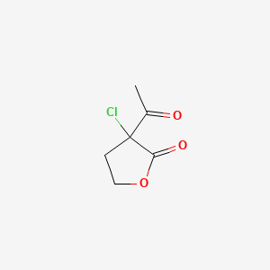 3-Acetyl-3-chlorodihydrofuranone