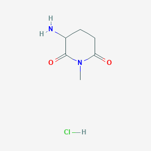 3-Amino-1-methylpiperidine-2,6-dione hydrochloride