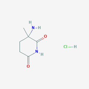3-Amino-3-Methylpiperidine-2,6-Dione Hydrochloride