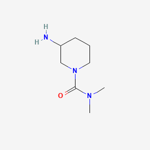 3-Amino-N,N-dimethylpiperidine-1-carboxamide