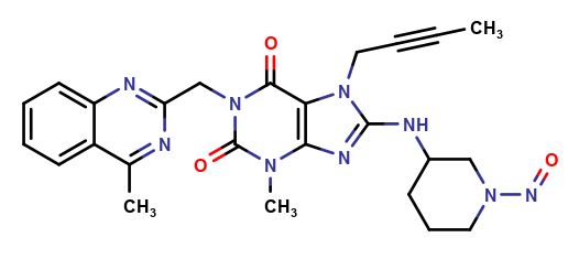 3-Amino N-nitrosopiperidin Linagliptin