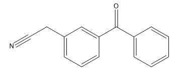 3-Benzoylbenzeneacetonitrile