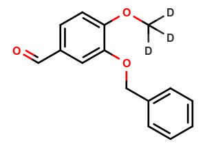 3-Benzyloxy-4-Methoxybenzaldehyde-d3