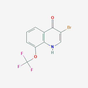 3-Bromo-4-hydroxy-8-trifluoromethoxyquinoline