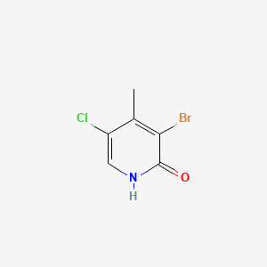 3-Bromo-5-chloro-2-hydroxy-4-picoline