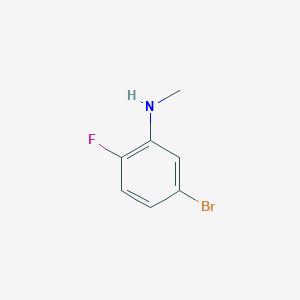 3-Bromo-6-fluoro-N-methylaniline