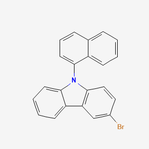 3-Bromo-9-naphthalen-1-yl-9H-carbazole