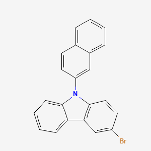 3-Bromo-9-naphthalen-2-yl-9H-carbazole